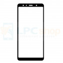 Стекло (для переклейки) Samsung A7 2018 A750F Черное