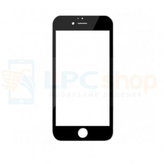 Защитное стекло (Full Screen) для Apple Iphone 8 / Iphone 7 (Полное покрытие) Черное