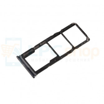 Лоток SIM Samsung A9 2018 A920FD Черный