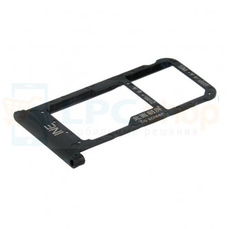 Лоток SIM Huawei P Smart Plus / Nova 3i Черный