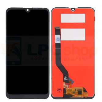 Дисплей Huawei Y7 2019 в сборе с тачскрином Черный - Оригинал LCD