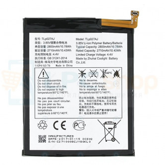 Аккумулятор для Alcatel TLp027AJ (A5 LED OT-5085D)