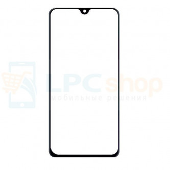 Стекло (для замены) Samsung A405 (A40) Черное