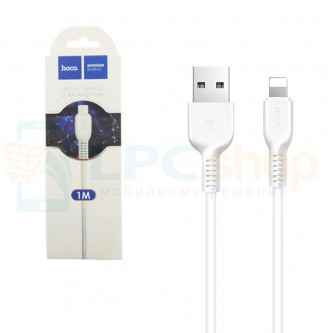 Кабель USB - Lightning (Iphone) Hoco X20 Белый
