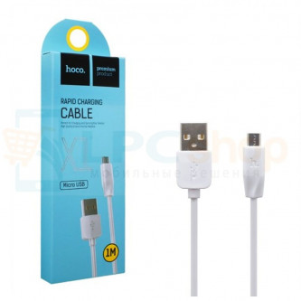 Кабель MicroUSB  Hoco X1 Белый