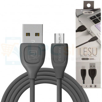 Кабель MicroUSB  Remax RC-050m Черный