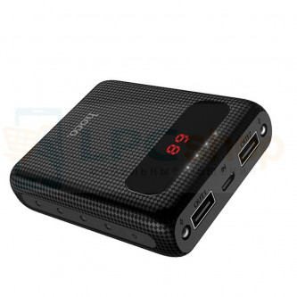 Аккумулятор (Power Bank) Hoco B20 10000 mAh (2A, 2USB, с дисплеем) Черный