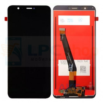 Дисплей Huawei P Smart (FIG-LX1) в сборе с тачскрином Черный - Оригинал LCD