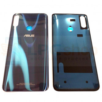 Крышка(задняя) Asus ZB631KL (ZenFone Max Pro M2) Синий  (без линзы камеры)