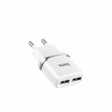 СЗУ USB Hoco C12 (2A, 2 порта) Белый