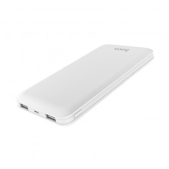 Аккумулятор (Power Bank) Hoco J26 10000 mAh (2A, 2USB) Белый