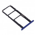 Контейнер сим карты и карты памяти Huawei Y5 2019 / Honor 8S Синий