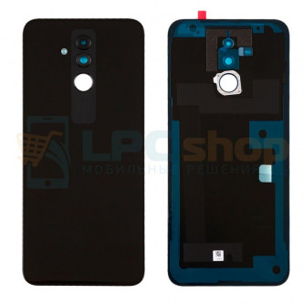 Крышка(задняя) Huawei Mate 20 Lite Черная с линзой камеры