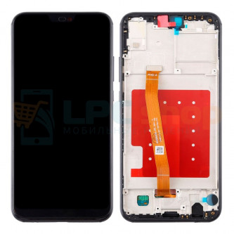 Дисплей Huawei P20 Lite с тачскрином в рамке Черный