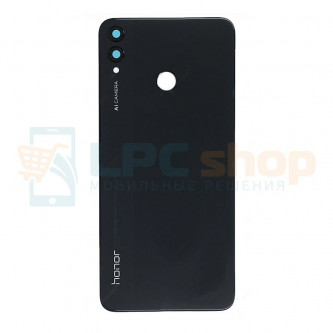 Крышка(задняя) Huawei Honor 8X Черная с линзой камеры