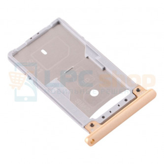 Лоток сим карты и карты памяти Asus Zenfone 3 Laser ZC551KL Золото