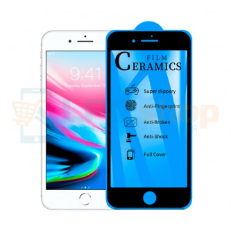 Защитная пленка Ceramics для iPhone 6 Plus / 6S Plus Черная Глянцевая