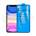 Защитное стекло / пленка Ceramics для Iphone Xr / 11 Черная Глянцевая