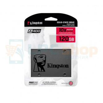 SSD Kingston A400 120GB (SATA-III,R/W-500/320 MB/s,2.5",TLC)
