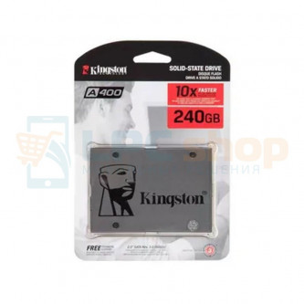 SSD Kingston A400 240GB (SATA-III,R/W-500/320 MB/s,2.5",TLC)