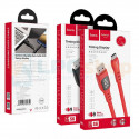 Кабель MicroUSB  Hoco S6 (1.2 м, LCD с таймером) Черный