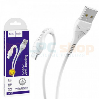 Кабель MicroUSB  Hoco X37 Белый