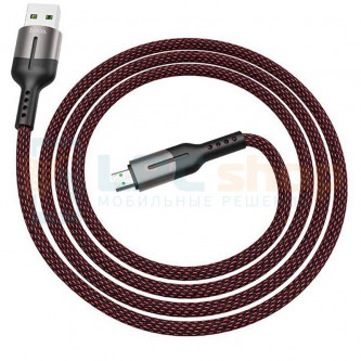 Кабель MicroUSB  Hoco U68 (4A, 1.2 м) Черный