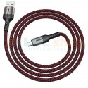 Кабель MicroUSB  Hoco U68 (4A, 1.2 м) Черный
