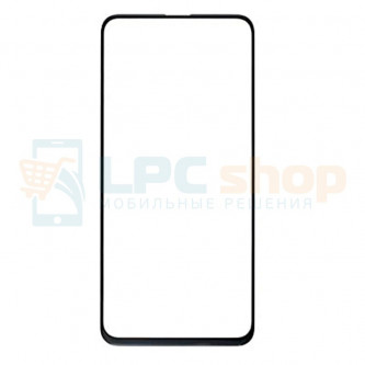 Стекло (для замены) Huawei P Smart Z (STK-LX1) / Honor 9X Global STK-LX1 / y9 prime Черное