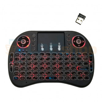 Пульт AIR Mouse для Смарт ТВ /  TV Box / Xbox360 / PS4 универсальный с подстветкой (3 цвета) Bluetooth / USB