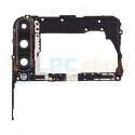Рамка материнской платы Huawei P40 Lite E (ART-L29) с линзой камеры (черная)