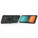 Защитный чехол - накладка для Samsung A71 A715F Черный (с магнитом для держателя и кольцом)