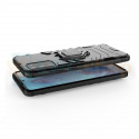Защитный чехол - накладка для Samsung Galaxy S20+ G985F Черный (с магнитом для держателя и кольцом)