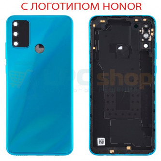 Крышка(задняя) для Huawei Honor 9A Зеленый (Phantom Blue)