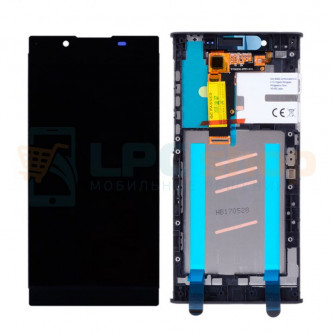 Дисплей для Sony L1 G3311 / L1 Dual c рамкой Черный - Оригинал LCD