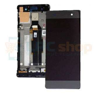 Дисплей для Sony XA F3111 / XA Dual F3112 c рамкой Черный - Оригинал LCD
