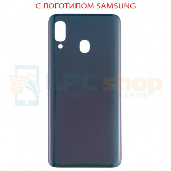 Крышка(задняя) для Samsung A205 (A20) Черный