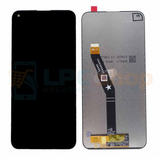Дисплей для Huawei P40 Lite E в сборе с тачскрином Черный - Оригинал LCD