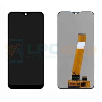 Дисплей для Samsung M01 M015F в сборе с тачскрином Черный