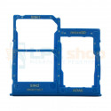 Лоток сим карты Samsung Galaxy A41 A415F Синий (Dual Card Version)