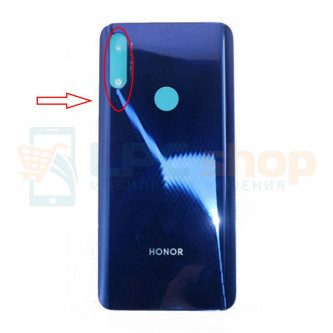 Крышка(задняя) для Huawei Honor 9X Синий (версия с отпечатком пальца)
