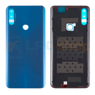 Крышка(задняя) для Huawei Honor 9X Синий + Скотч + Кольцо опечатка (версия с отпечатком пальца)