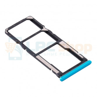 Контейнер сим карты Xiaomi Redmi Note 9S / Redmi 9 Зеленый