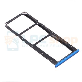 Лоток сим карты Realme 5 Синий