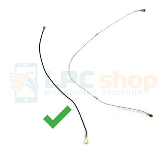Коаксиальный кабель (Антенный провод) Huawei P30 Pro (100мм) Черный