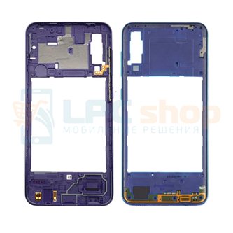 Средняя часть Samsung Galaxy A30S A307F Фиолетовый (Violet) + кнопки громкости