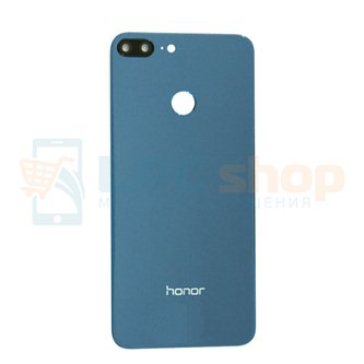 Крышка(задняя) для Huawei Honor 9 Lite Синий с линзой камеры