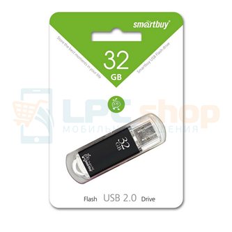 Память USB Flash 32GB Smart Buy V-Cut Черный