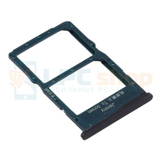 Лоток сим карты Huawei P40 Lite Черный
