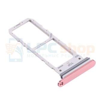 Контейнер сим карты Samsung Note 20 N980F Золотой (для Bronze)